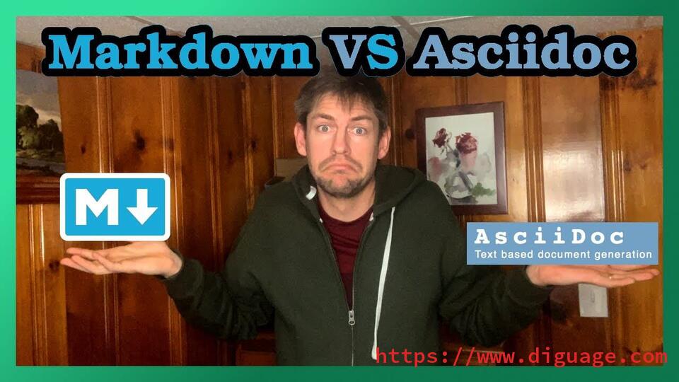 文档技术方案选型：AsciiDoc vs Markdown